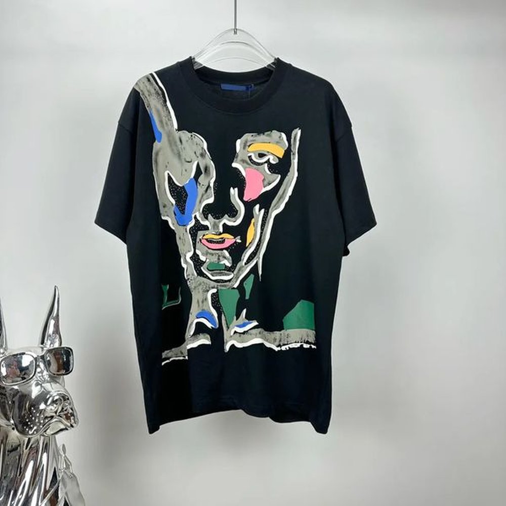 Casual mens T New Wear designer Short sleeve 100% cotton high quality wholesale black and white size tshirt tee shirt