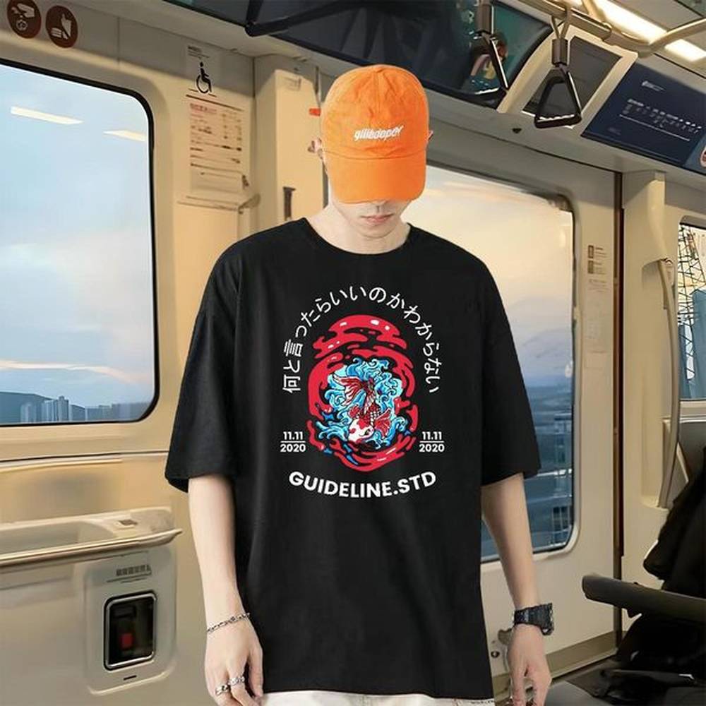 Casual New T shirt 230g 100% Cotton Street Wear Tees O-Neck Short Sleeve Cool Mens Tshirts Custom Big Size