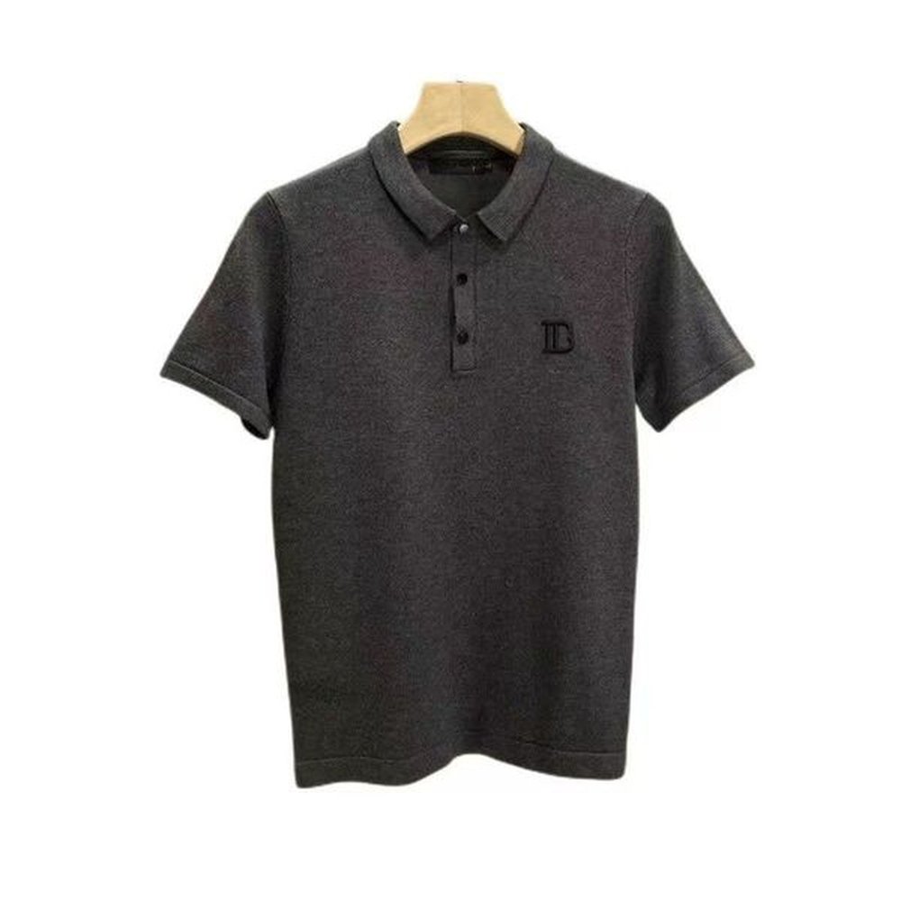Casual Shirt Mens Polos Designer T Shirts Short Polo Man Tops With Red Striped Tshirts Unisex Streewears Short Sleeves M-5XL