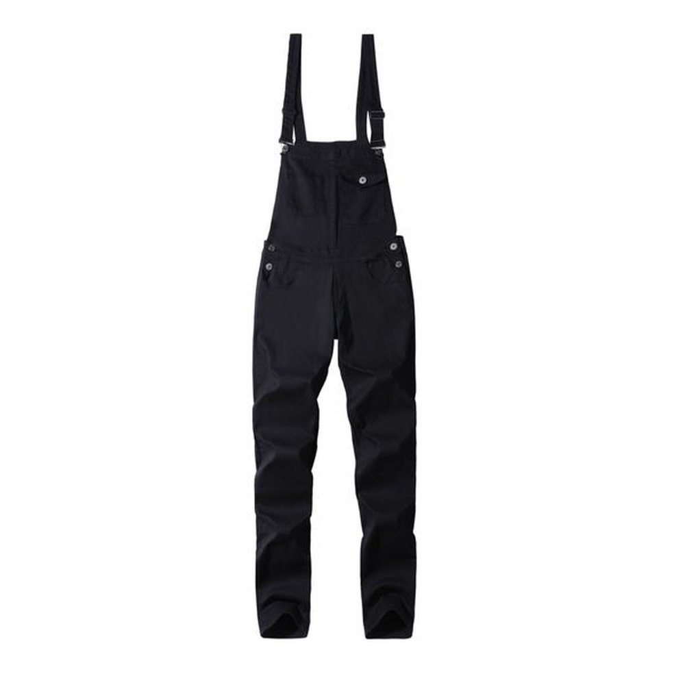 Casual Solid Color Sweatpants Men's Trousers Designer Denim Overalls Slim Fit Slimming Tie Dye Jean Man Plus Size Black