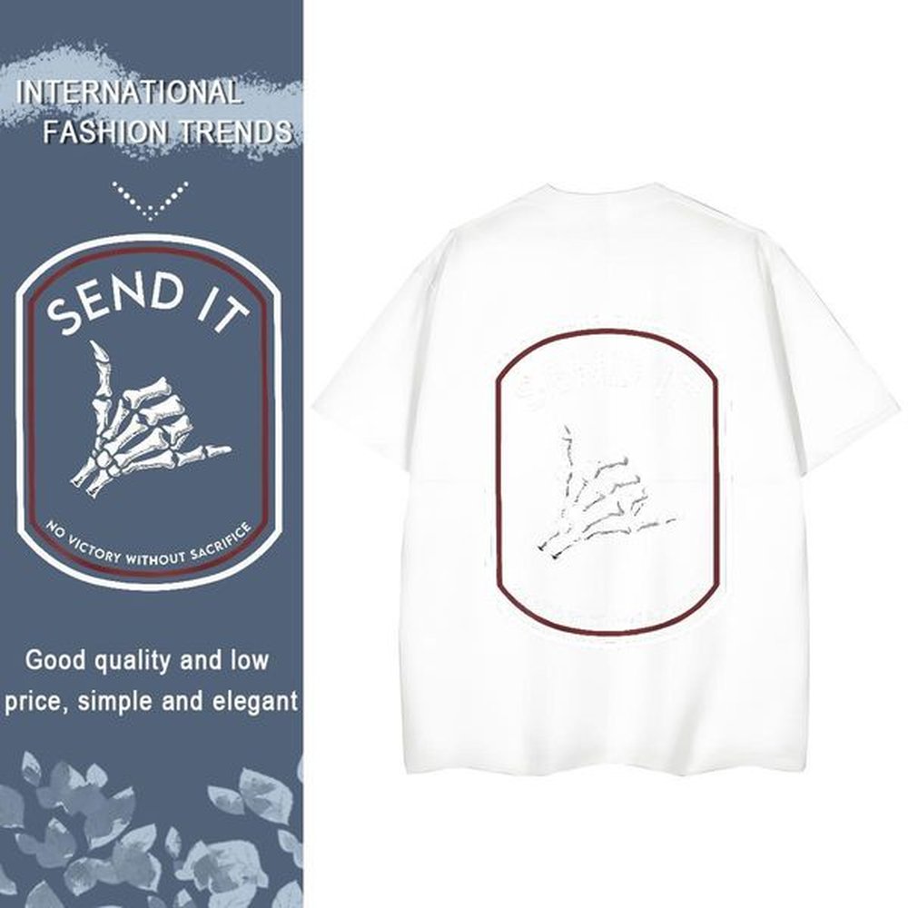 casual t shirt g pure cotton crew neck beach