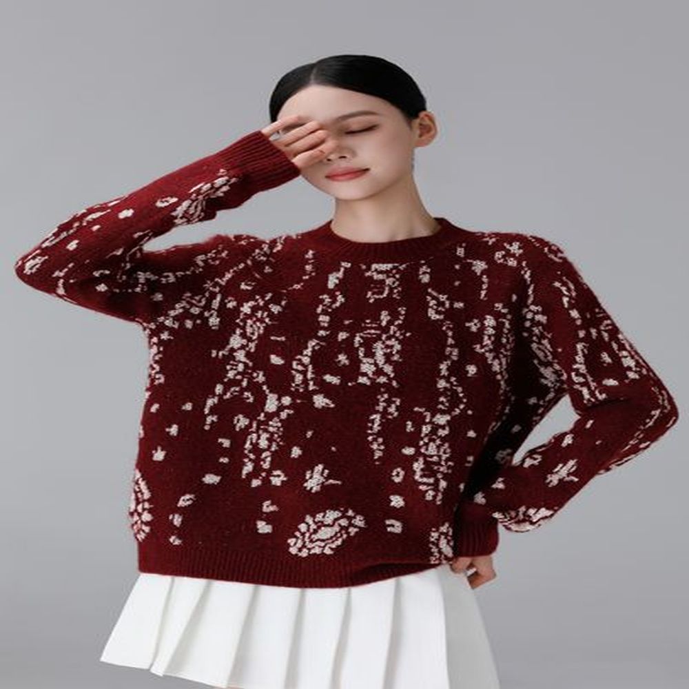 casual womens knitted top soft comfort fit with elastic