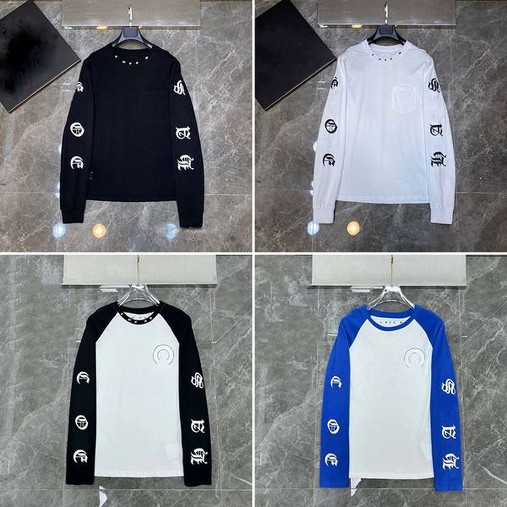 ch hoodie mens designer t shirts ch shirt Men Women Letter Printed Tshirts Fashion Spring Summer Long Sleeve Tops Hot Sale Styles Breathable