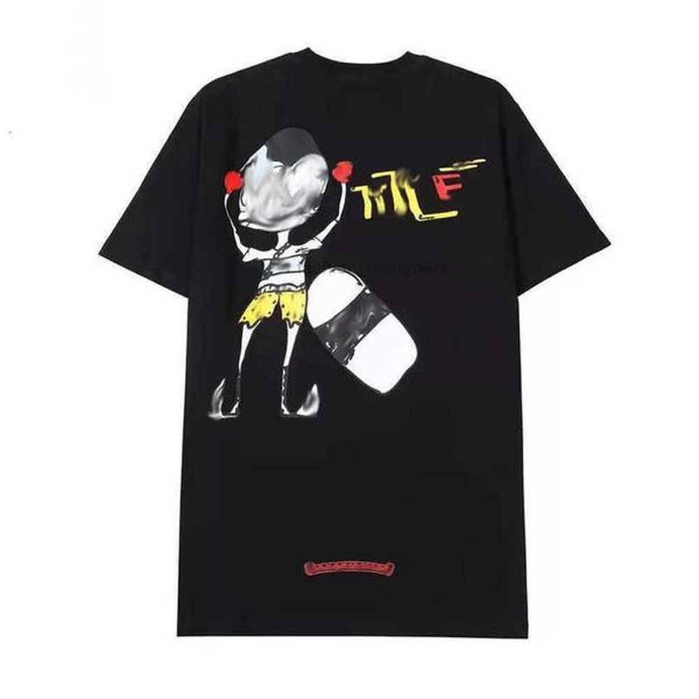 CH Luxury T-shirt Men's Fashion Brand Tops Tees Men Women Sanskrit Letter Short Sleeve Horseshoe Couple T-shirts Designer Polos Tshirts