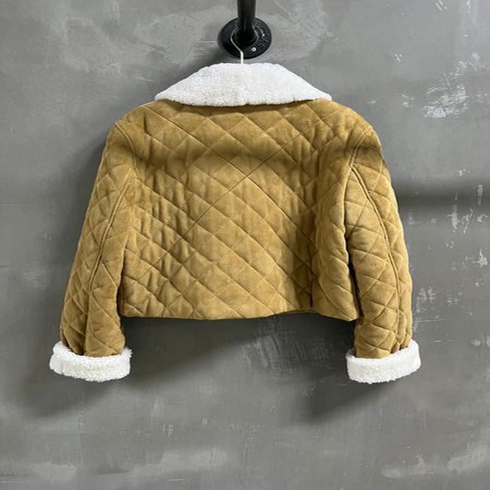 chan real leather jacket women new jacket designer clothes