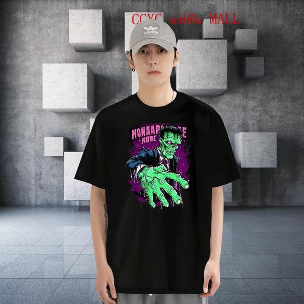 Classic Casual T Shirts Men skull Tees 100% Cotton 230g Summer Casual Cool DIY Logo Oversized Breathable Short Sleeve Men Tshirts