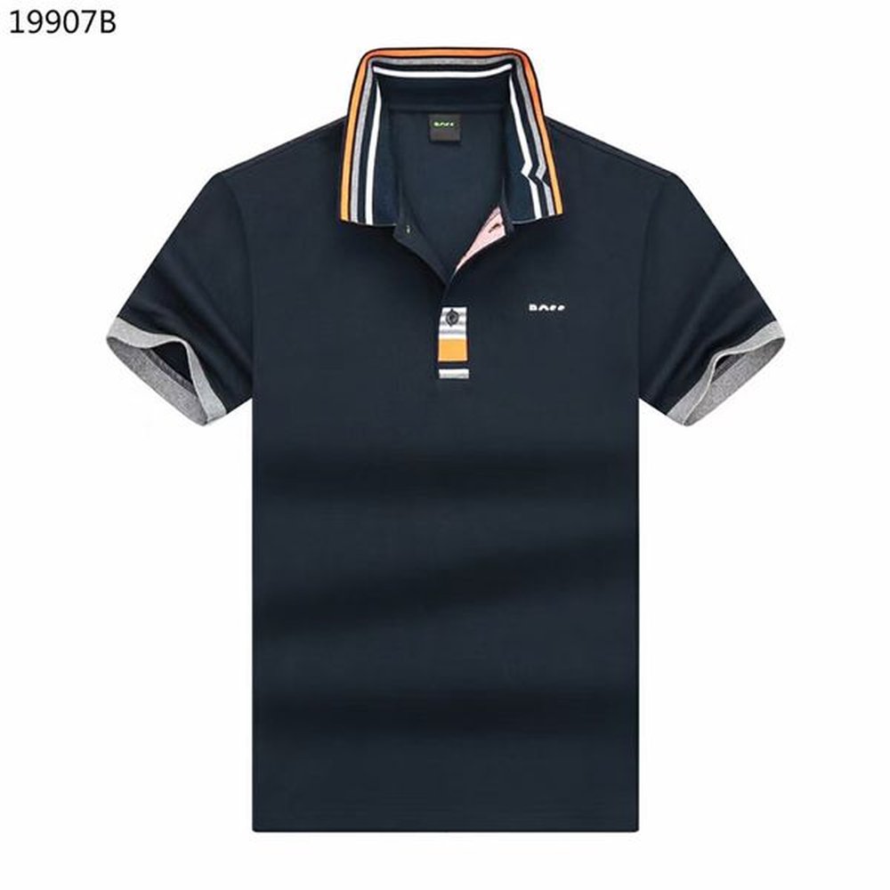 Classic Fashion BOSSS Mens Polos Designer Tees Casual Breathable BOSSBOSS T Shirt Lapel Button Up Shirt Men Designers Polo Collar Short Slee