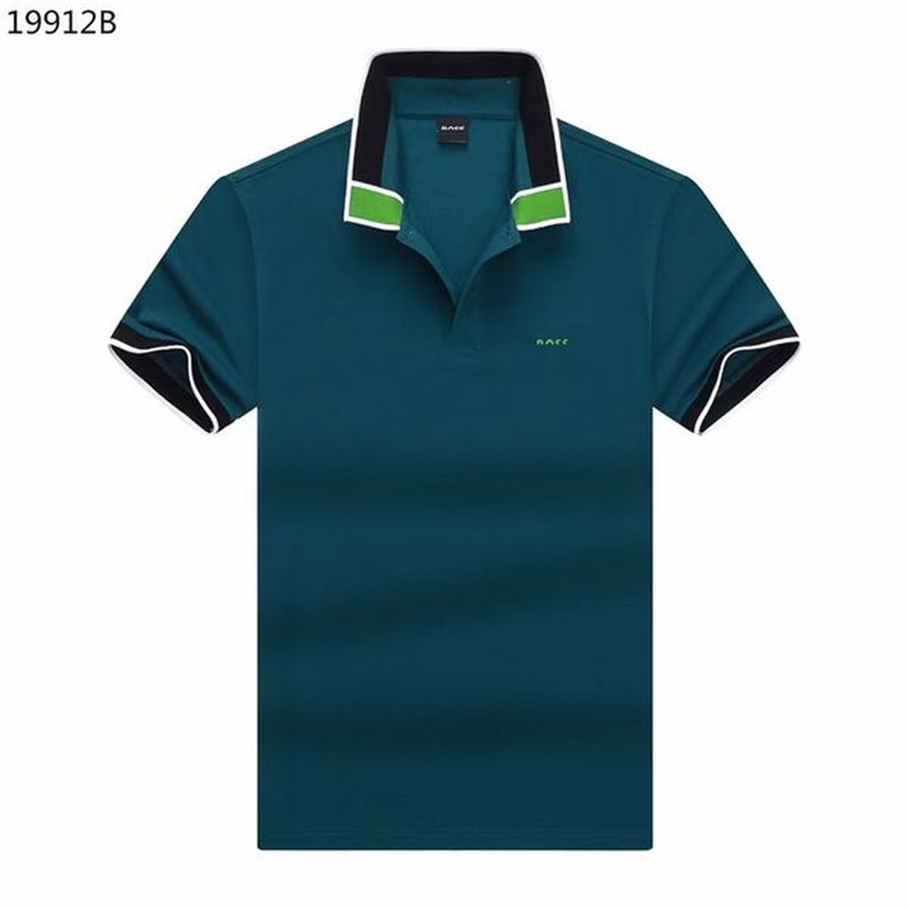 Classic High Quality Pure Cotton Mens Polos BOSSBOSS Breathable Comfort BOSSS T shirt Designers Polo Collar Short Sleevedshirt Casual Button