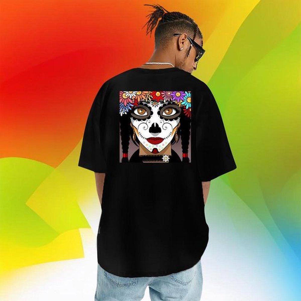 Classic T Shirt For Man 100% Cotton 230g portrait Sport Anime Print Breathable Tshirt for Man Woman DIY Customized Clothes
