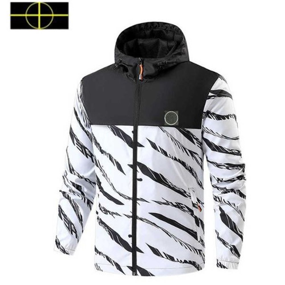 2023 coat Jacket Men's Designer Hoodie Technical Nylon Waterproof Zipper stone island jacket Lightweight brand Sports Men's Outerw