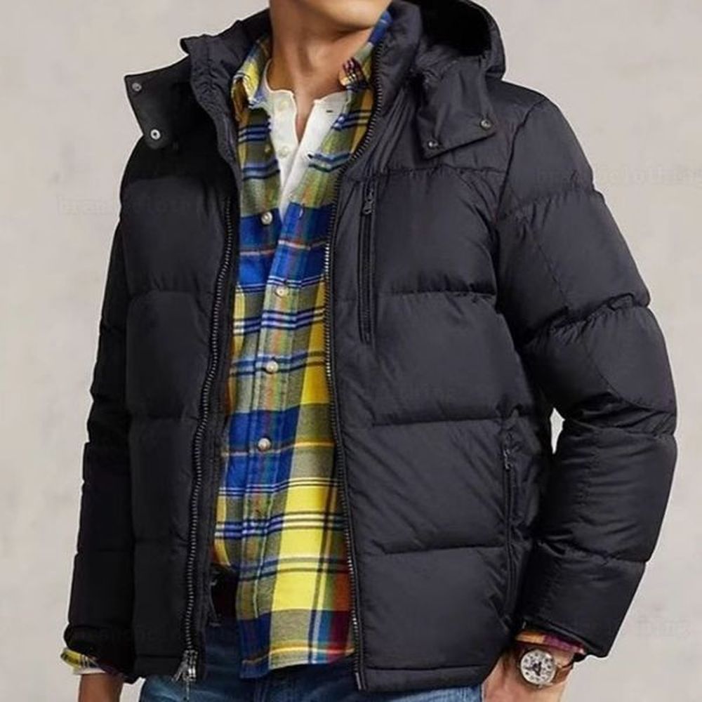 Coat Windbreaker puffer jacket winter jacket mens down Parkas womens Embroidery Panel Winter Jacket giacca lusso leisure jackets Lightweight