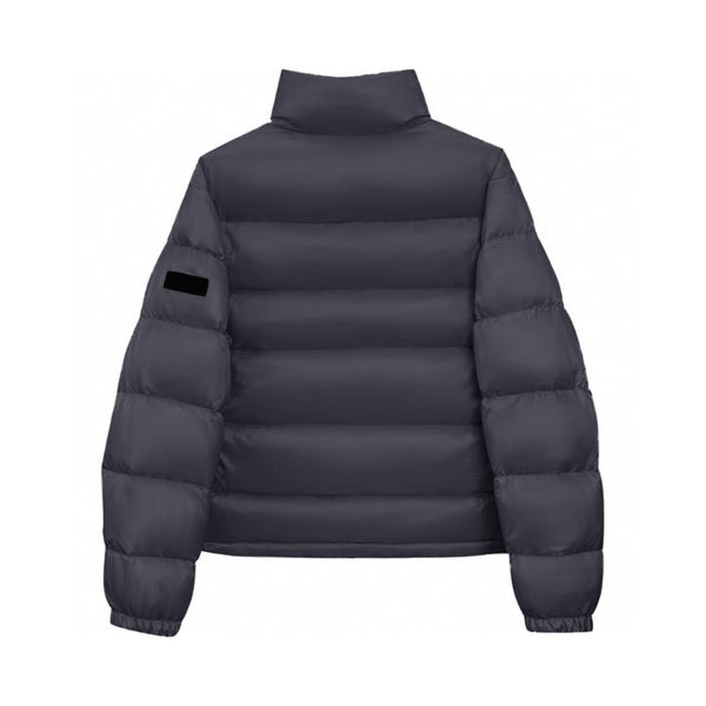 Cold-Resistant Men's Black Hooded Parka Versatile Winter Coat