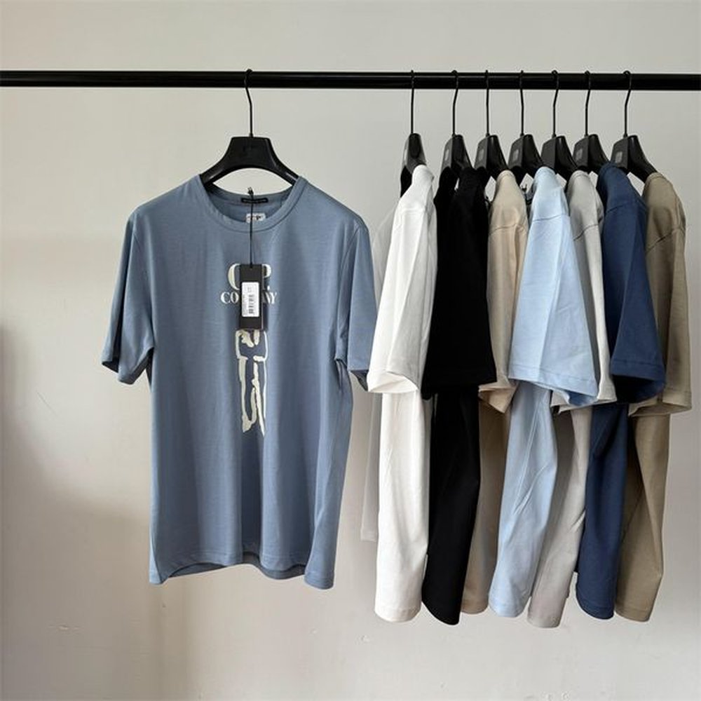 8color Mens and women CP printing T-Shirts polos TShirts Designers men Luxurys Tees Summer t-shirts