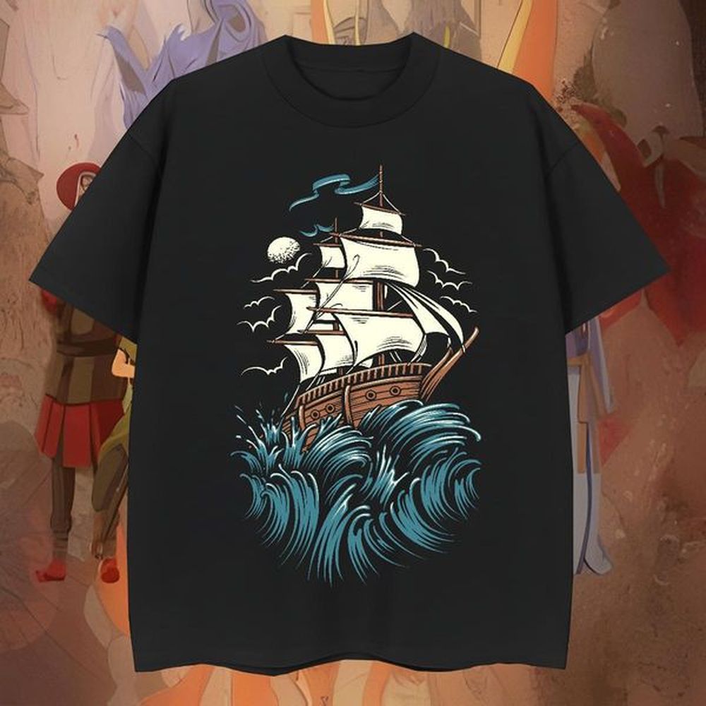 Comfortable Couples T Shirts Anime Printing Street 230g Pure Cotton Black Oversized O-Neck Short Sleeve ship T Shirts Men Custom Tops Tees