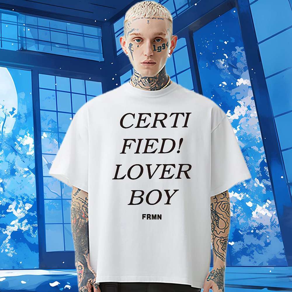 Comfortable Men Tees fashion 100% Cotton 230g Breathable Short Sleeve Summer Casual T shirt Plus Size Custom Fashion Design Tshirts