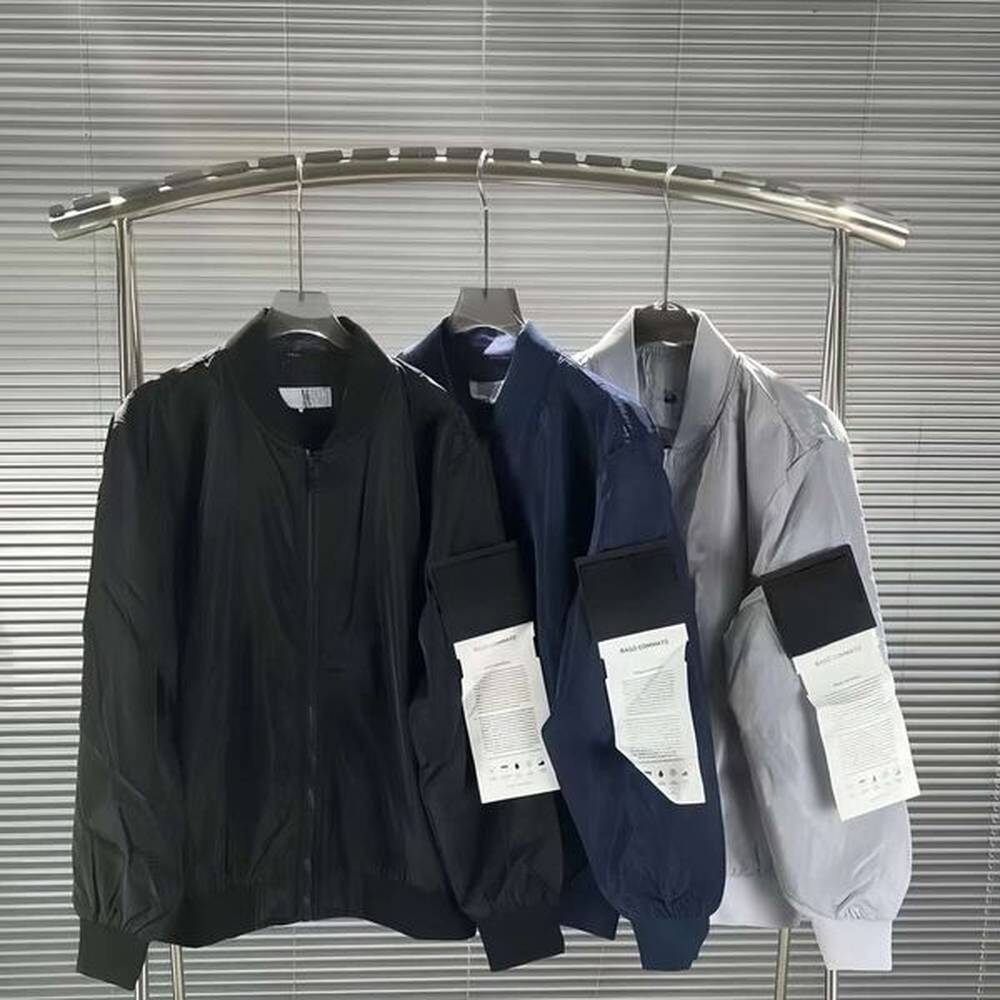 Company Designer Pocket Jackets Stone Brand Islands Long Sleeve Zipper Badges Company Casual Coat Windbreaker Embrodiery Mens Lens Shirts Co