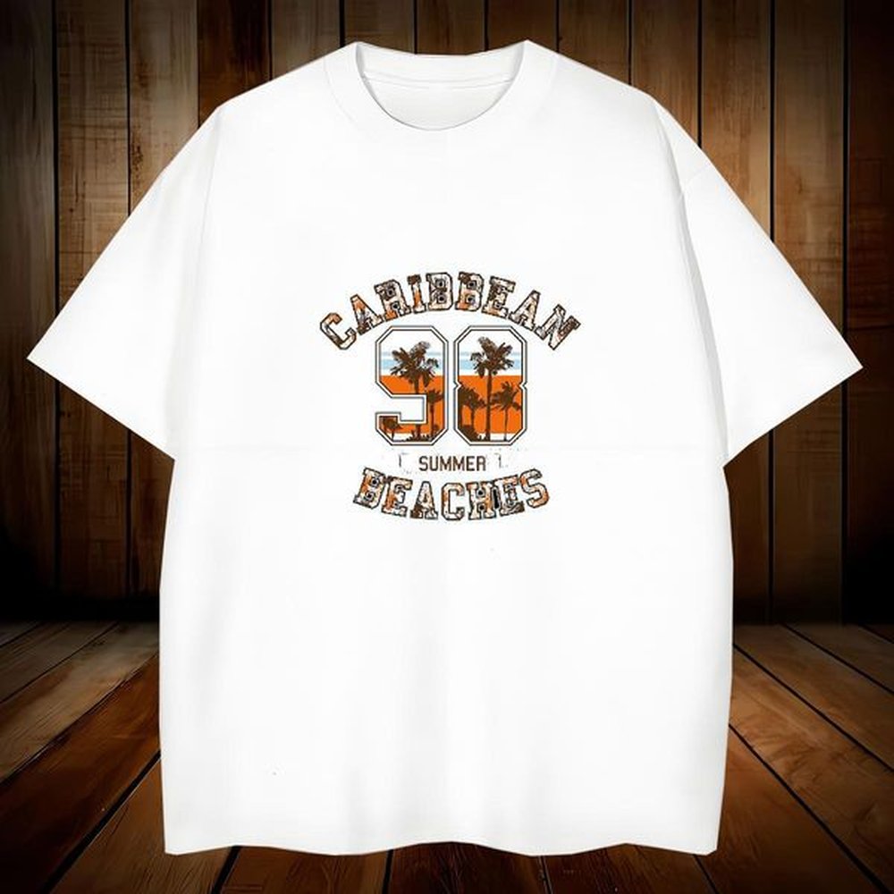 Cool Design letter T-Shirts High Street Hip Hop Men Tshirts 230g Pure Cotton Customized Breathable Customized Print Tees