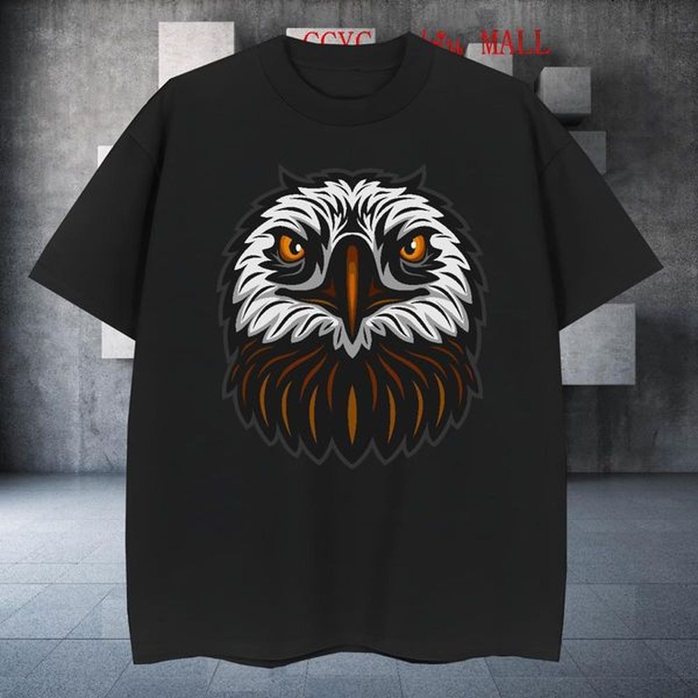 Cool Design Tshirts High Street Hip Hop 230g 100% Cotton Cartoon Print O Neck Short Sleeves owl Men T Shirts 2024 DIY Tee Shirt