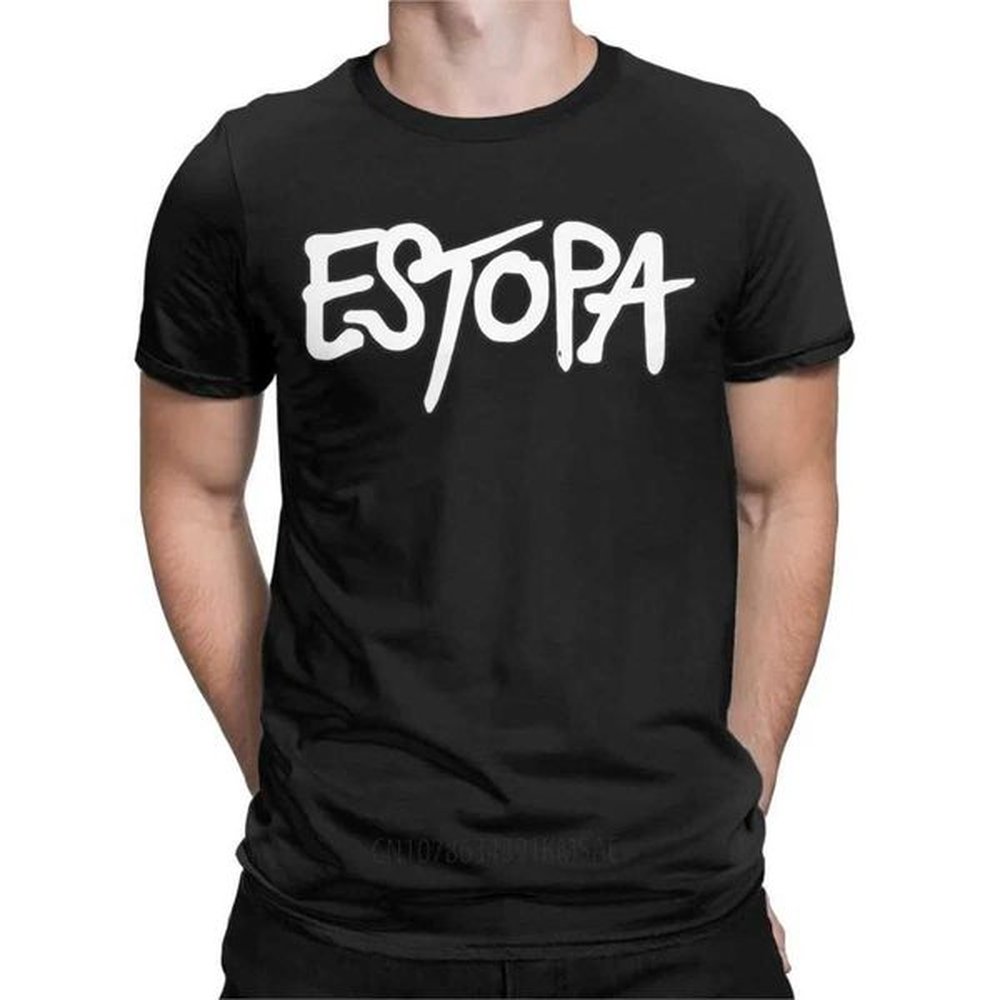 Cool Estopa Punk Rock Band T-Shirts Men Womens Cotton Tees Shirt Printed ClothesXJ250117