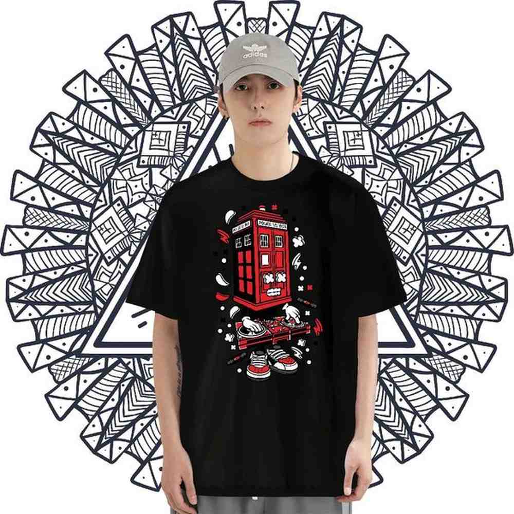 Cool Men Tees 230g 100% Cotton Sports Casual ET White Plus Size Round Neck Short Sleeve Factory Direct T-Shirts Tops Tees
