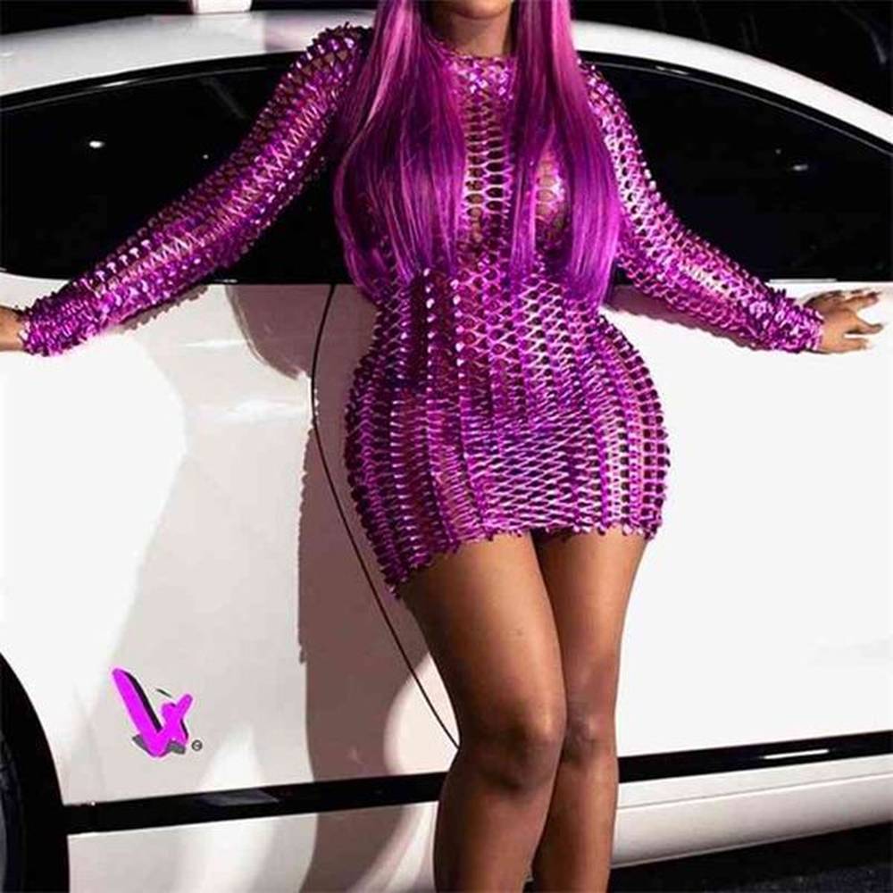 cool sexy club high street hole fashion mini dress womens