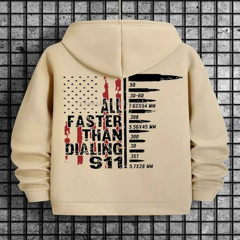 Cozy American Flag Print Hooded Sweatshirt Warm Pullover Round Neck Hoodie For Autumn Winter - Fashionable Casual Topdesigner Hoodie Perfect