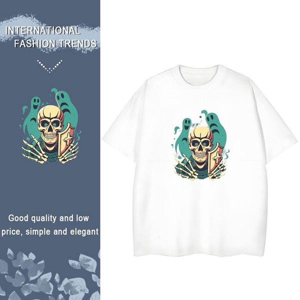 custom woman t shirts g cotton comfortable beach skull