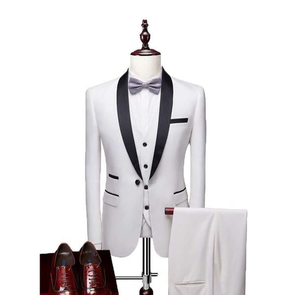 D1225Autumn men's business casual suits men's wedding groom suits
