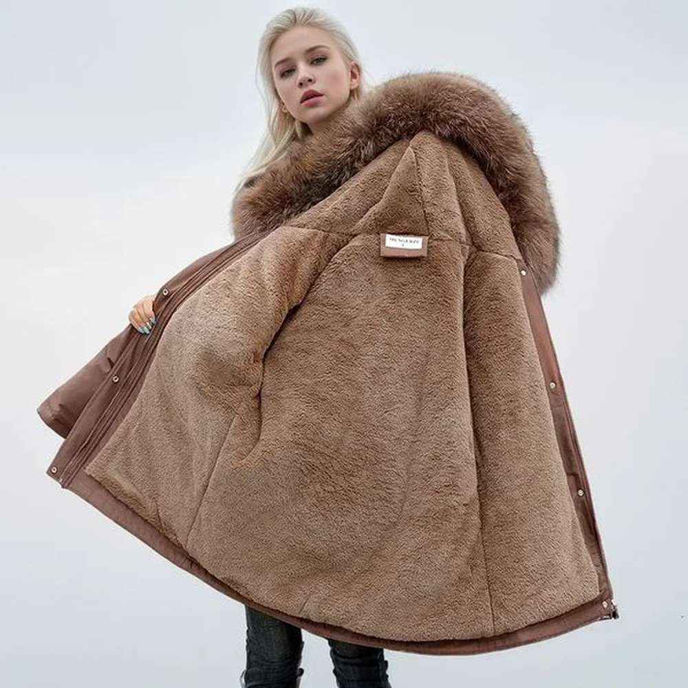 degrees snow wear medium long parkas winter jacket women