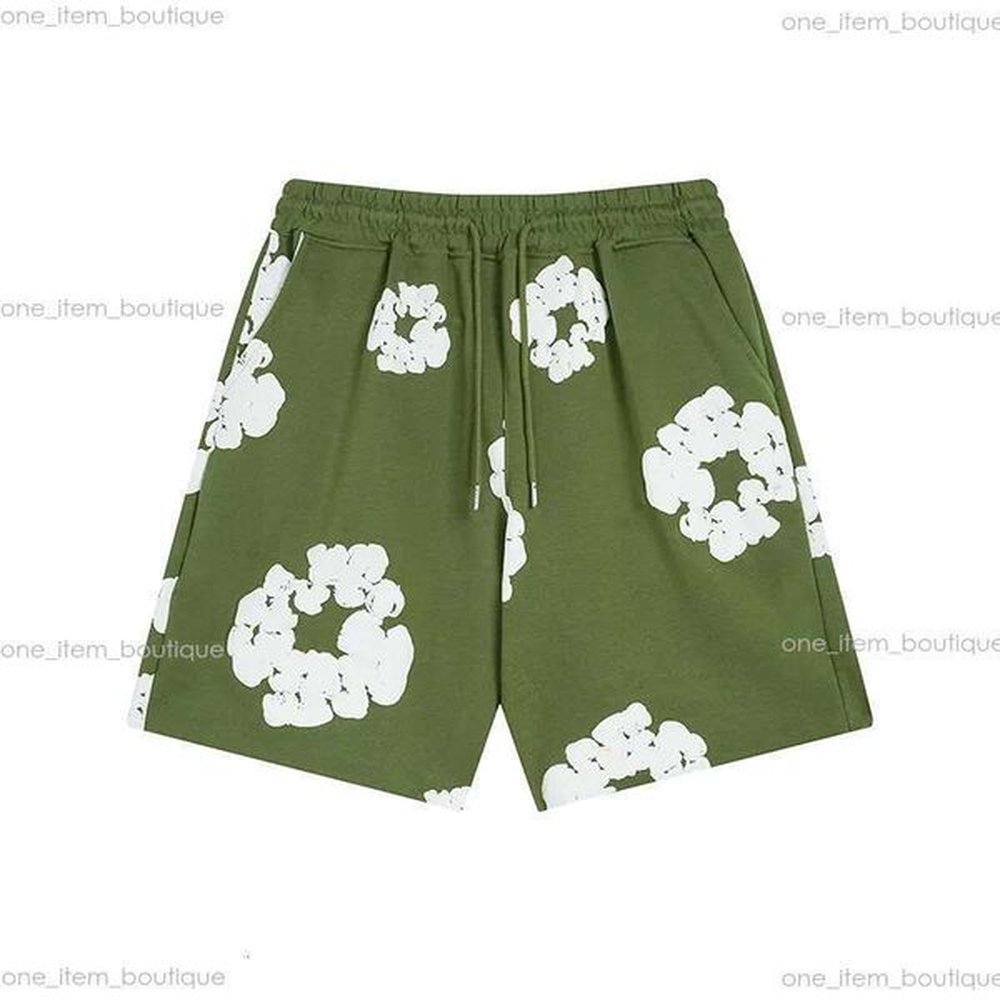 Denim Shorts Mens Shorts S Classic Puff Frs Shorts Holiday Beach Pants Sweatpants Mwomen Summer Fi Leisure Streetwears Clothing D63