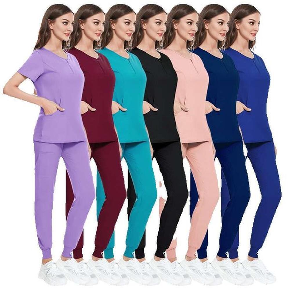 dentists surgical split body hand wash suit elastic quick drying