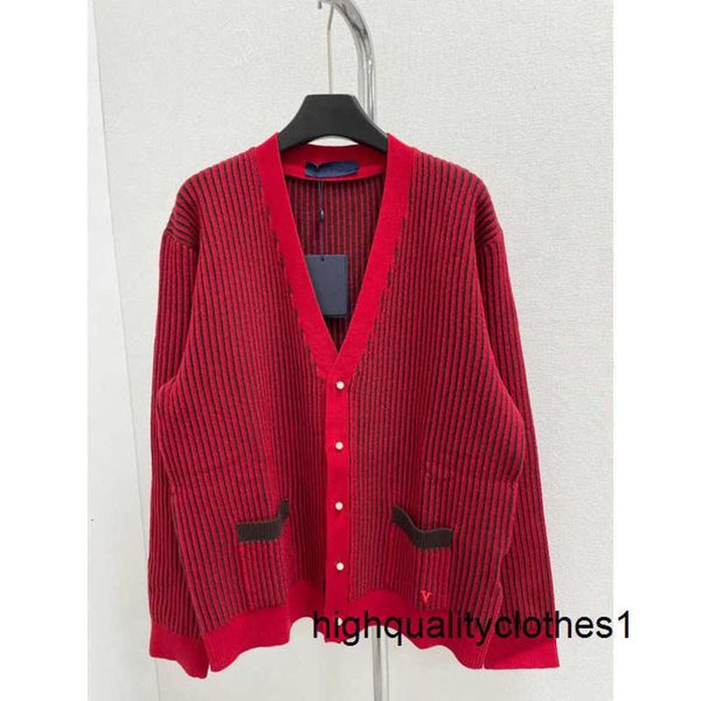 designer autumn and winter highend red sweater french socialite long