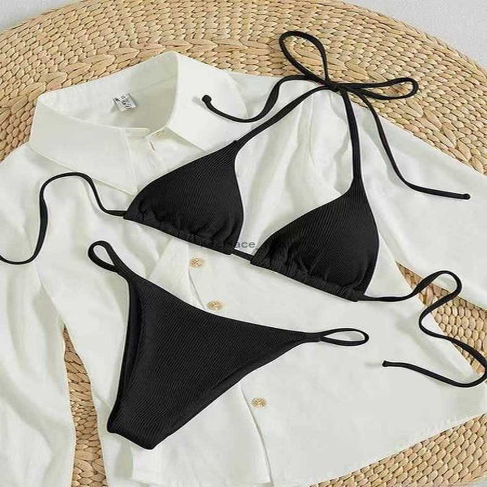 designer bikini sexy swimsuit triangle letter womens beach summer swimsuits