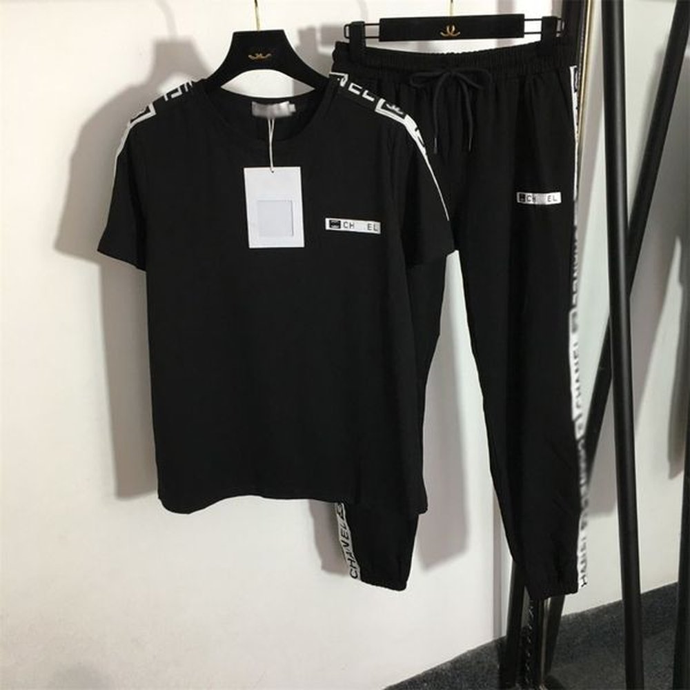 designer brand womens suits high quality new casual sports tshirt