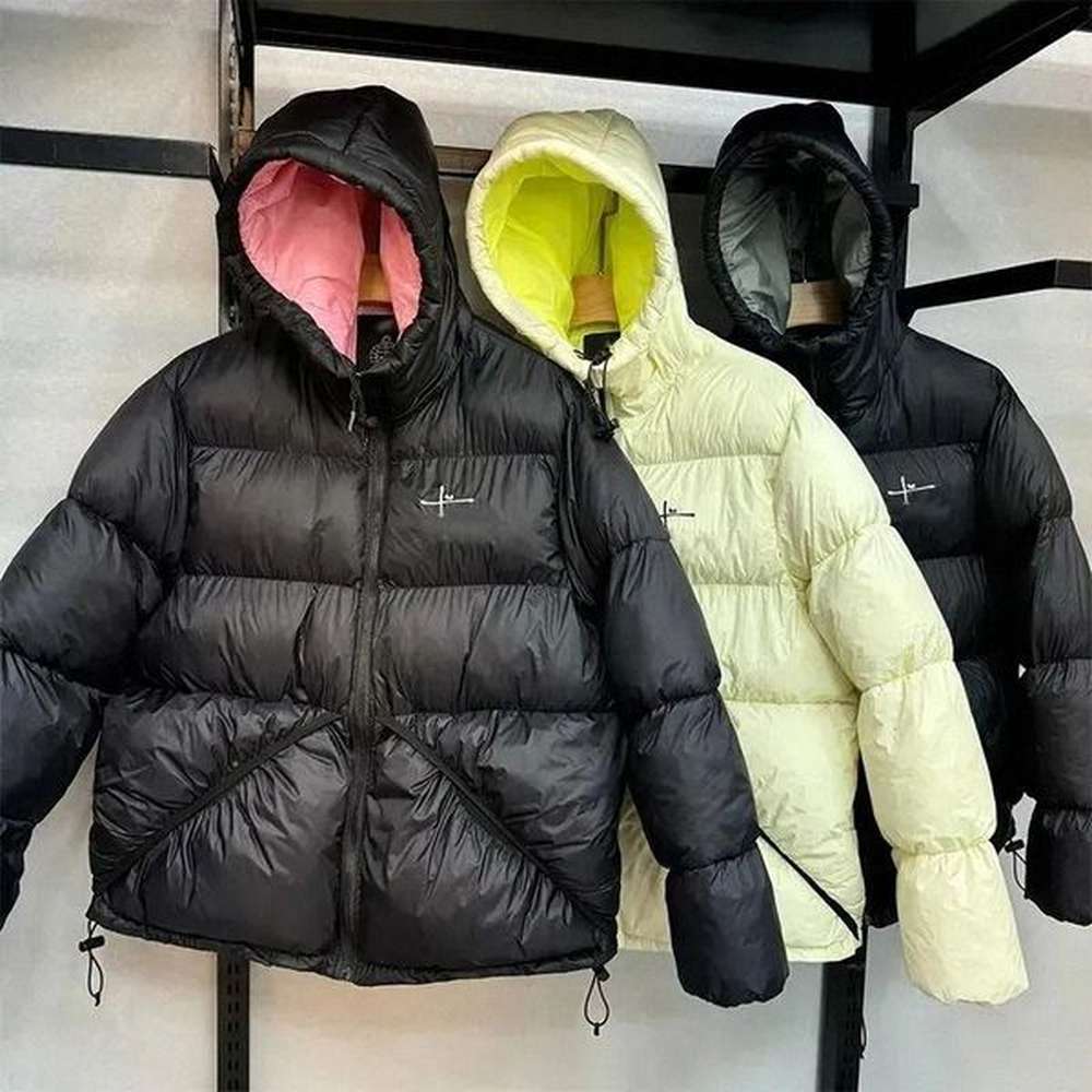 Designer Bread street wear Jacket Puffer Jacket Winter Down Jacket Thick Fluffy Coat Down Jackets Zipper Warm Versatile Dual Color Waterproo