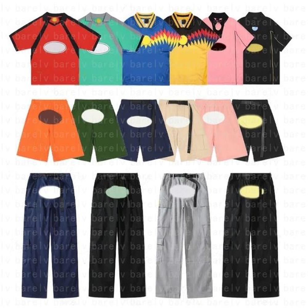 Designer cargo shorts pants men pants cargos Trousers Street wear Hip Hop Printed pant Military Retro Multi pockets Straight Loose Couple Tr