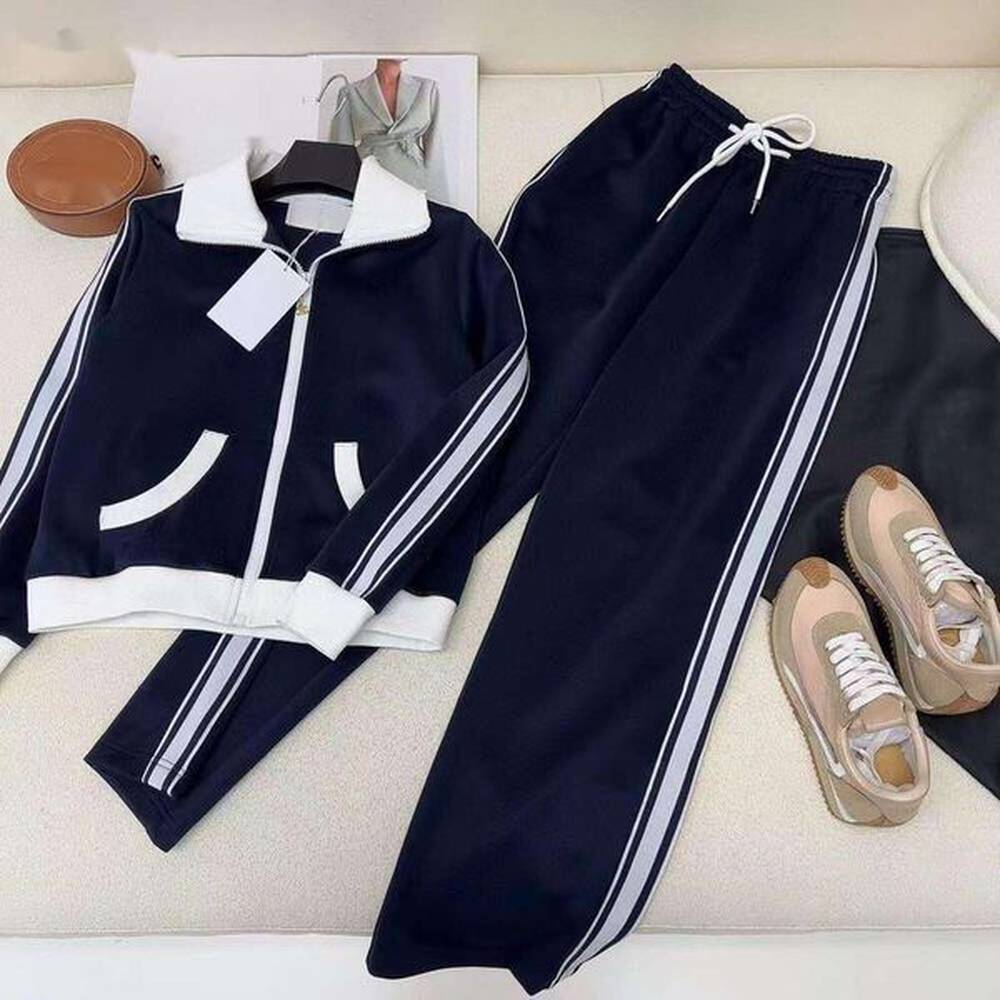 designer classic ce suit luxury celinity slimming womens tracksuits new