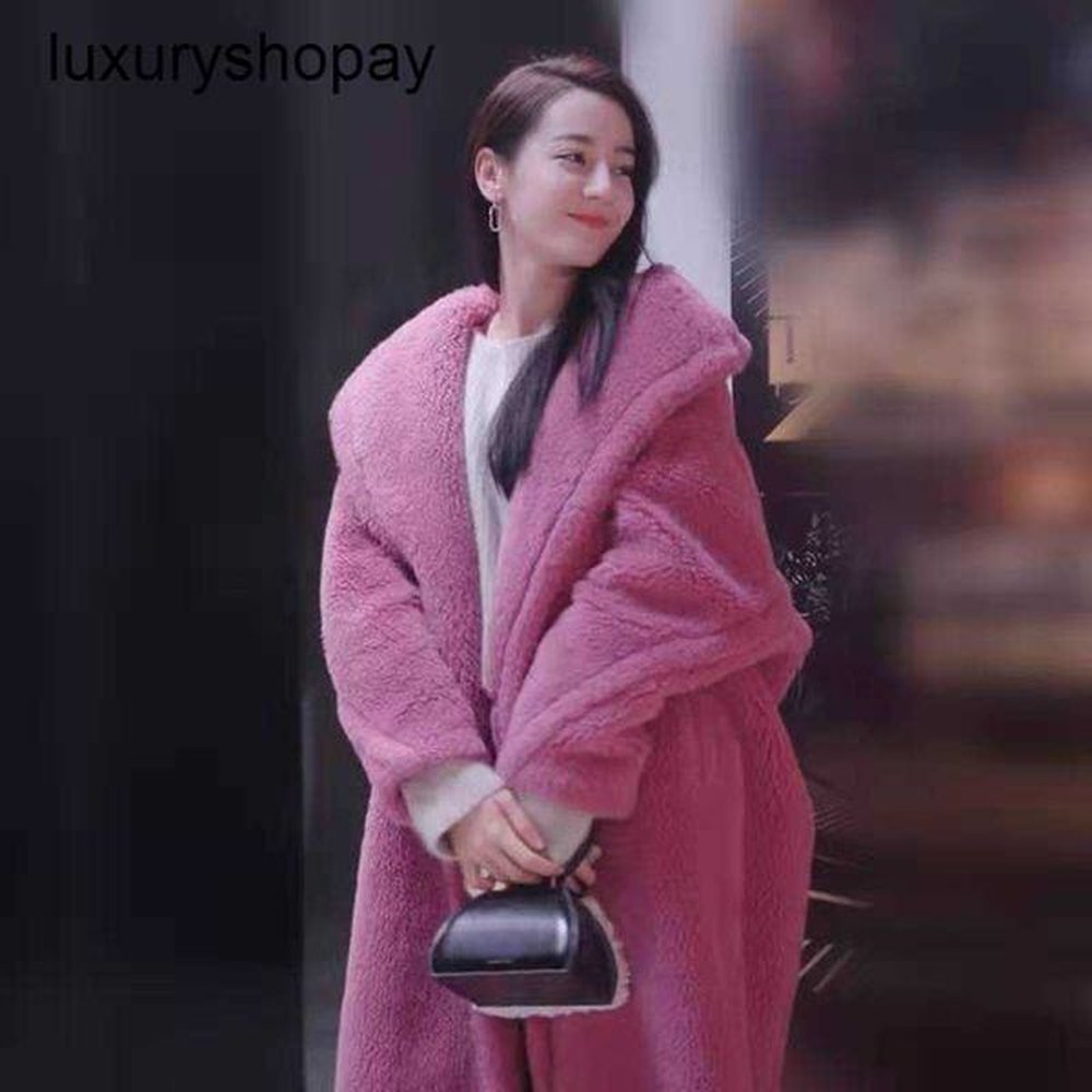 designer coat teddy coats womens cashmere coats wool winter lamb