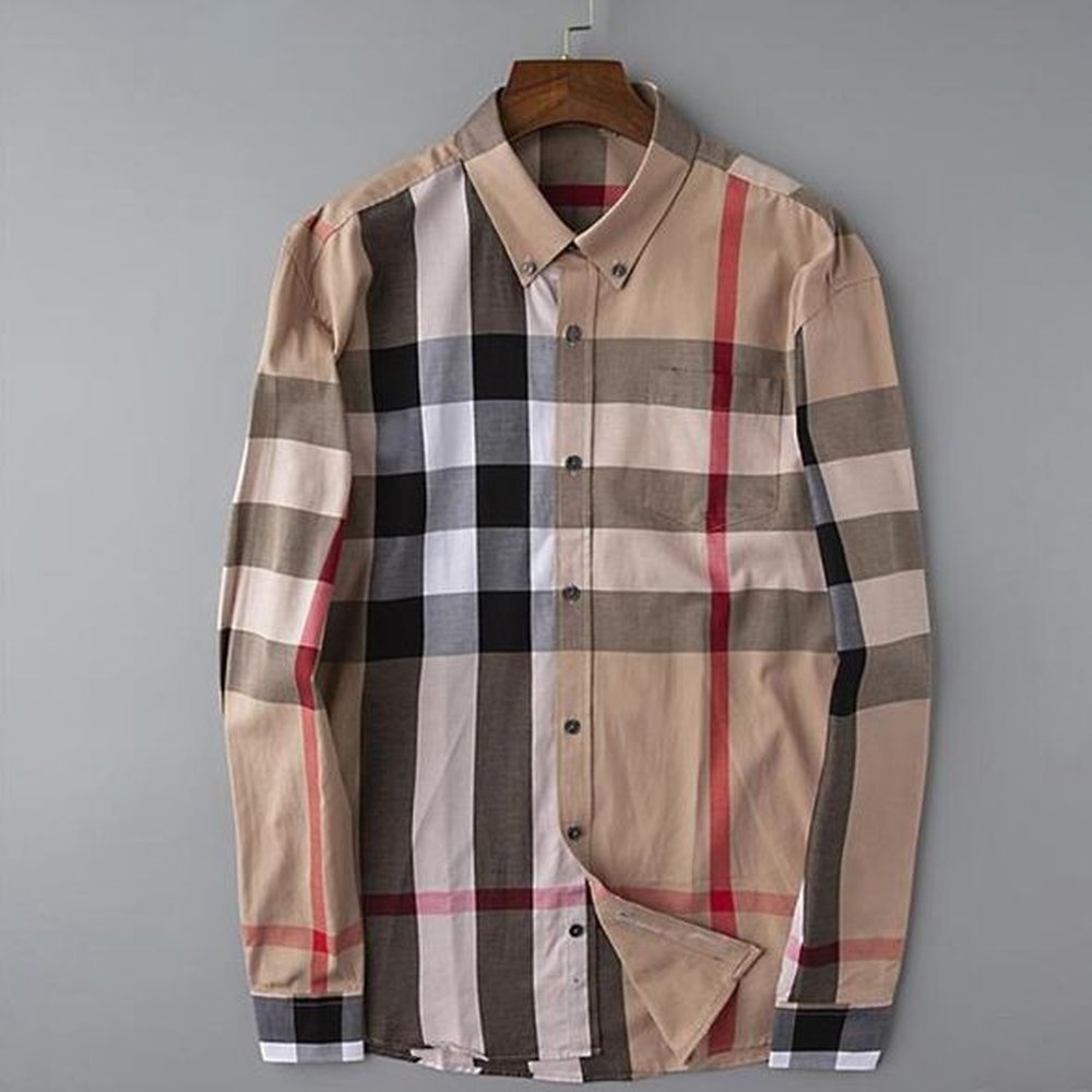designer di lusso moda uomo camicie da uomo manica