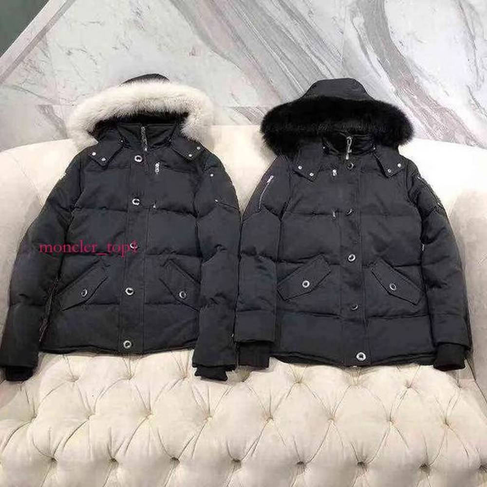 Designer Down Jacket Fur Collar Parka Fashion Winter Waterproof White Duck Coat Cloak Fashion Men Mooses Casual Version To Keep Warm 355