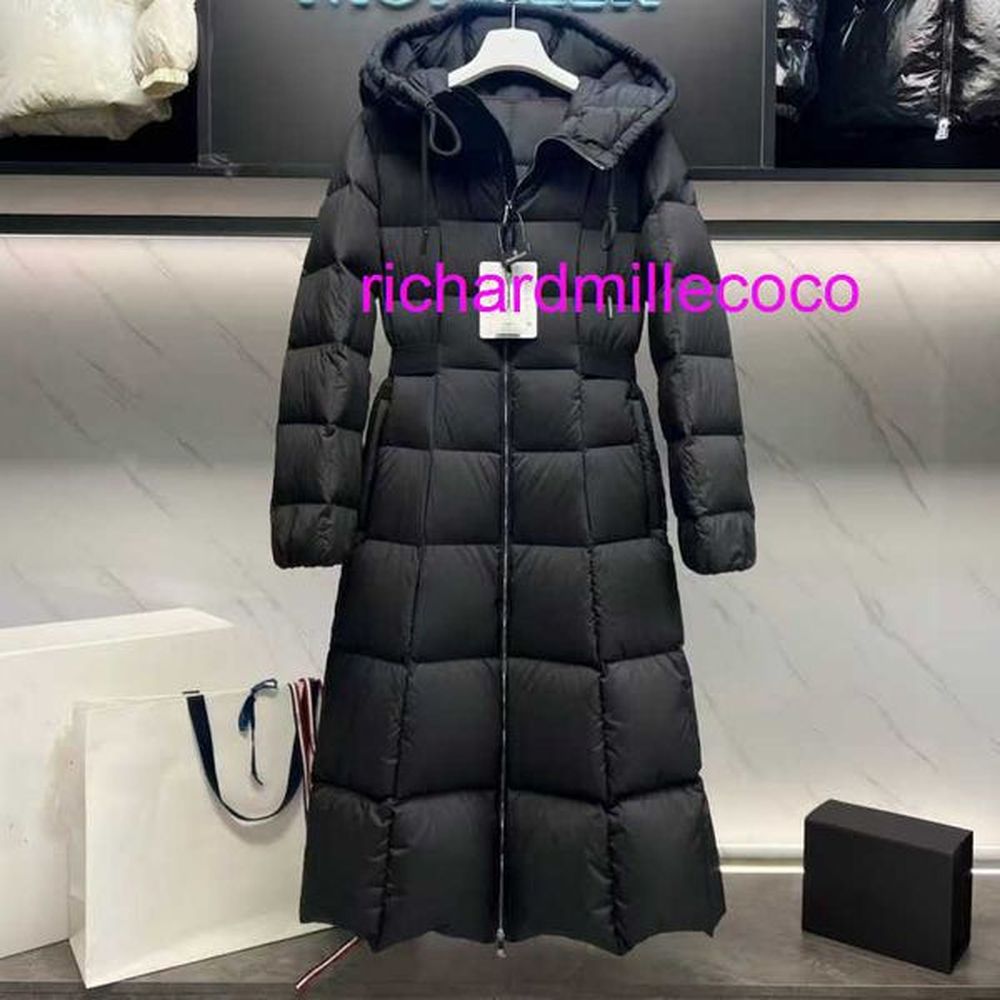 Designer Down Jackets Maya Extended Down Jacket for Women 2024 New Winter Collection Waist Up for Slimming Princess Slimming Thickened and W