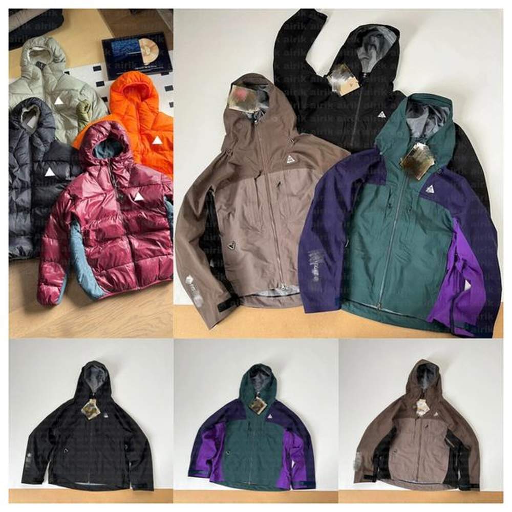 Designer Down Jackets mens jacket puffer jacket keep warm jacket Windproof and Waterproof zipper winter jacket Stylish patchwork color jacke