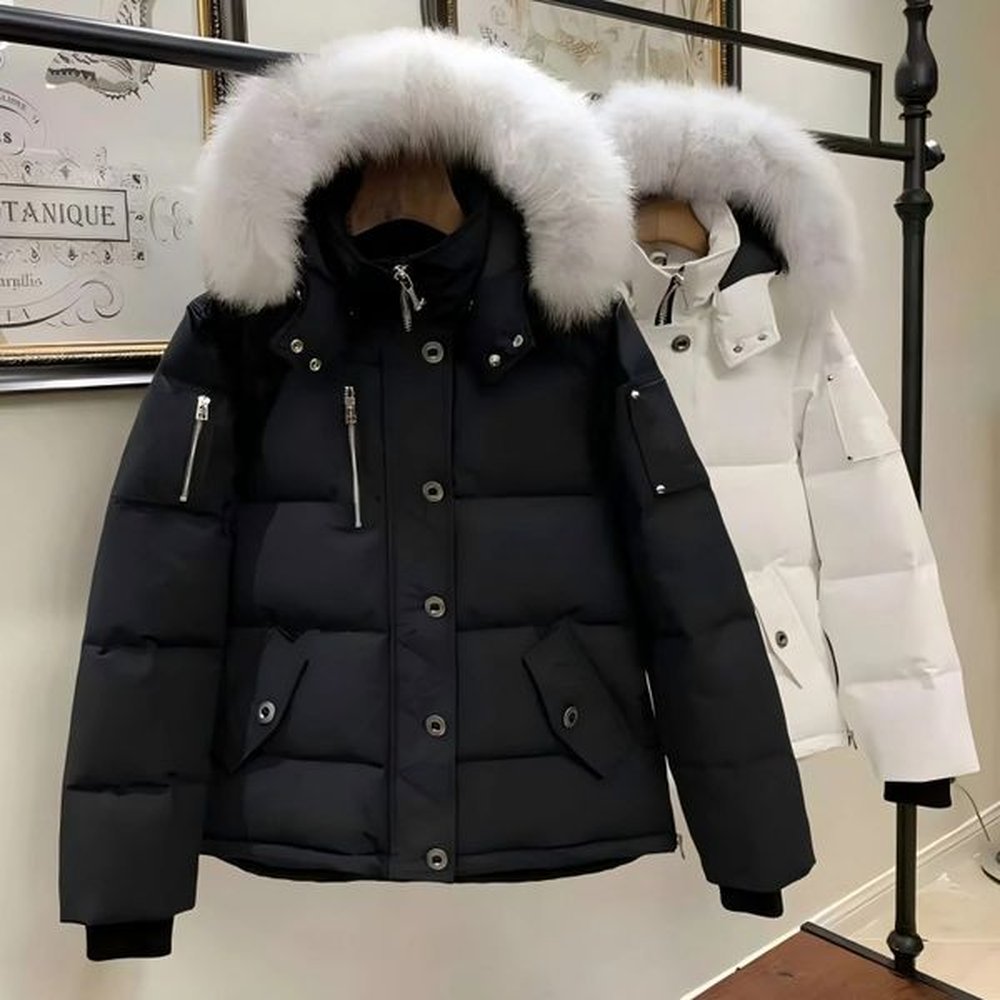 Designer down winter puffer jacket coats mens fashion jackets waterproof men's fur collar parka designer coat men outdoor leisure coats