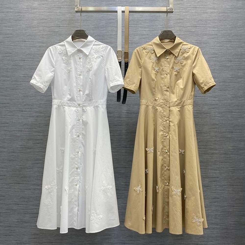 designer dresses womens send custom belts pure handmade embroidery butterfly