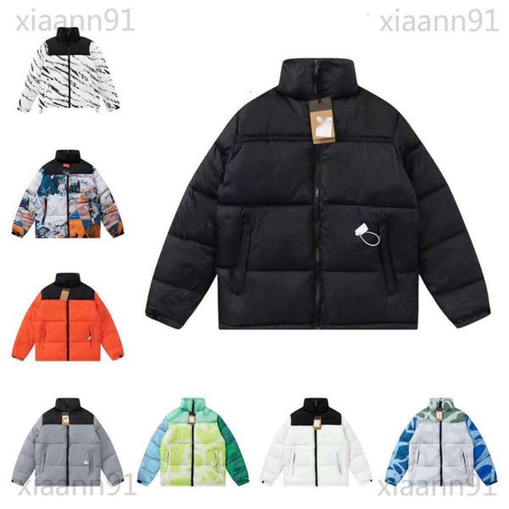 Designer Fashion classic puffer jacket Parka norths facecoats Overcoat women mens causal Outerwear down Jacket couples Warm Colour northface