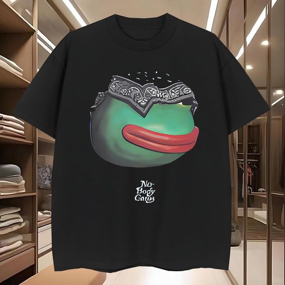 Designer Fashion Couples T Shirts Frog Street Casual 100% Cotton 230g Tshirts Breathable Short Sleeve Brand T-Shirts for Men Oversized