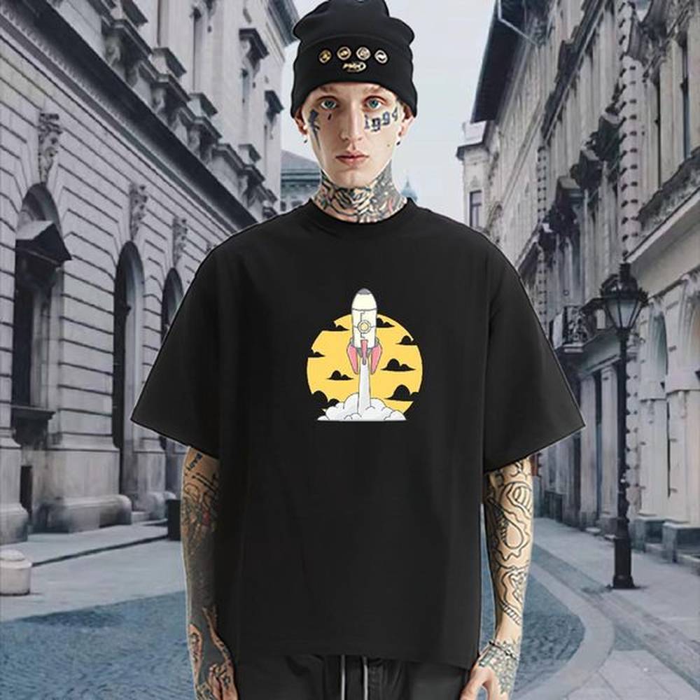 Designer Fashion Tshirt for Man Woman 230g Pure Cotton Daily Wear universe Round Neck Short Sleeve T Shirts Men High Quality Asian Size Tops