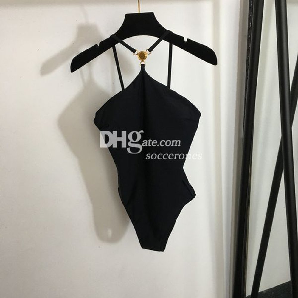 designer halter bikinis sexy one piece women swimwear beach holiday