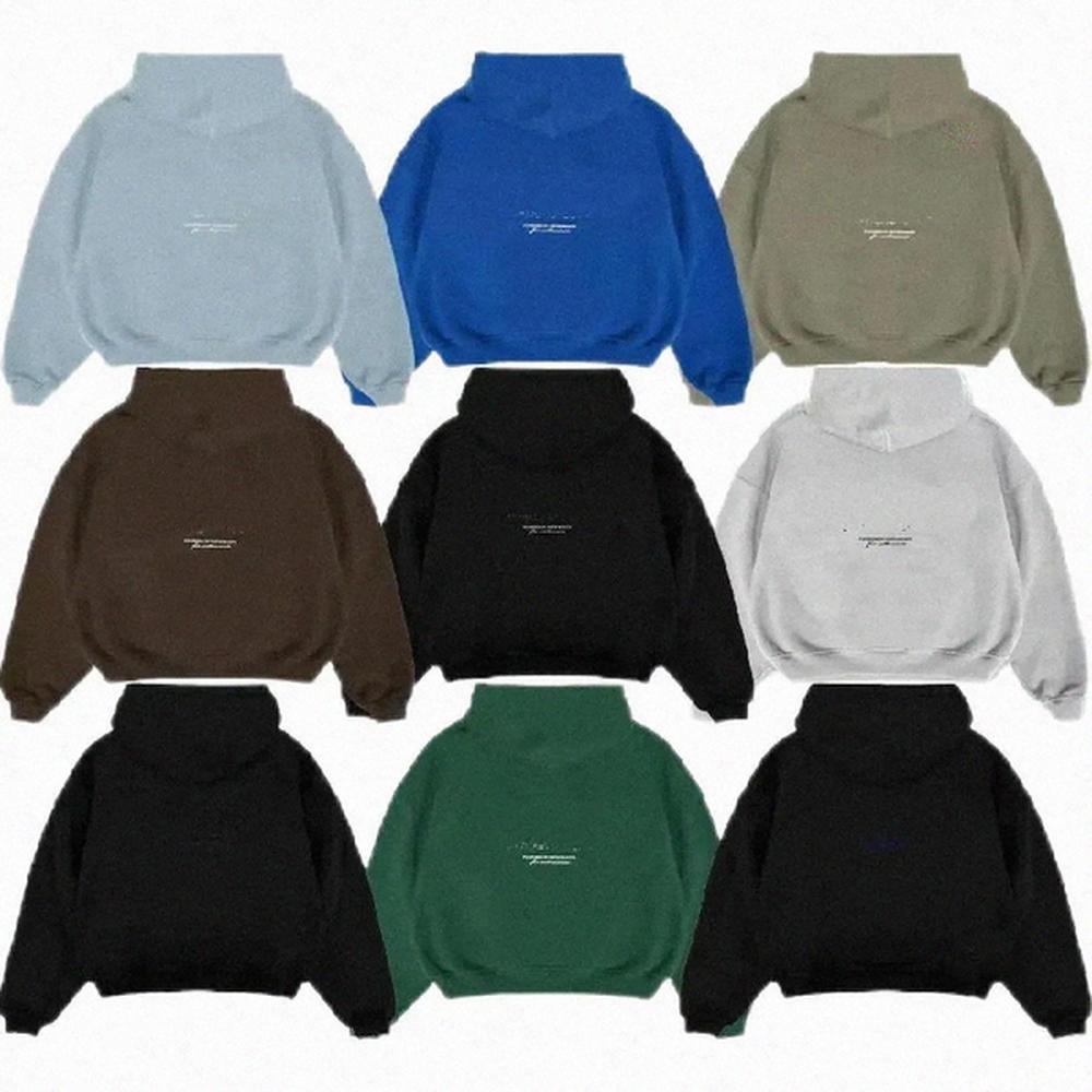 Designer Hooded Men Hoodies Sweatshirts Reflective Women Loose High Quality Pullover Jumper Tops Streetwear Hoody Old Washed Retro American