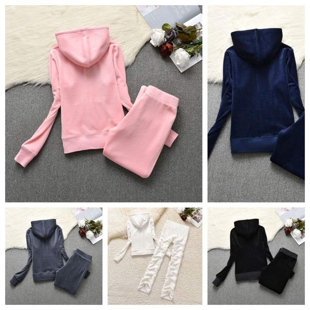 designer hoodie autumn spring women sporting womens tracksuit two piece